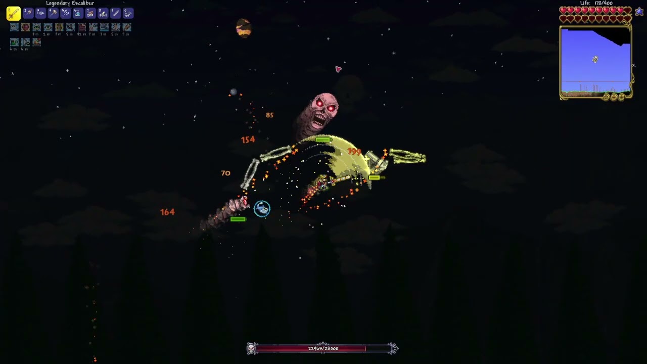 skeletron prime fight.