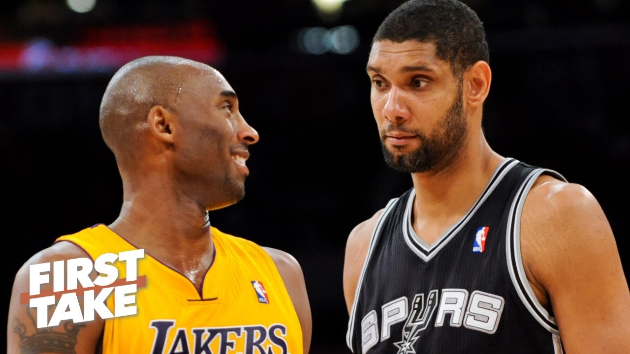Kobe Bryant or Tim Duncan: Who had the better career? Stephen A. and Max debate | First Take