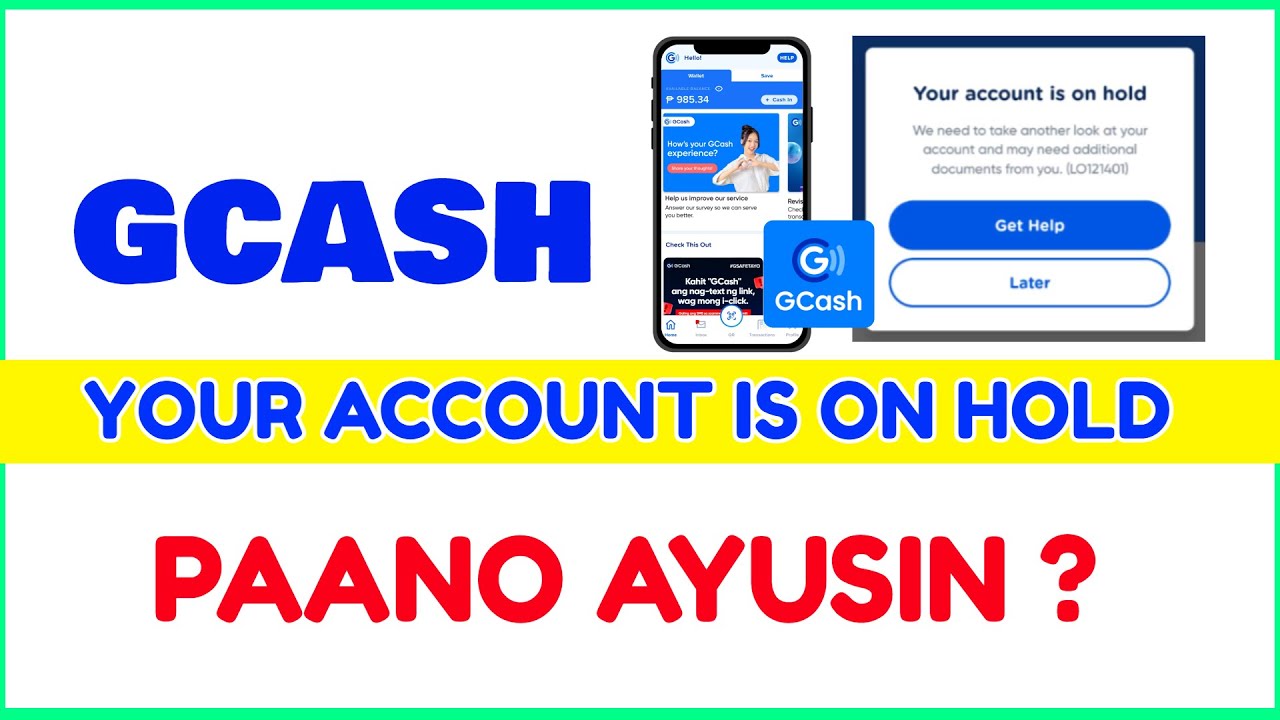 How to FIX GCash On Hold Deactivated Account Online? How to Report GCash Your Account on hold error