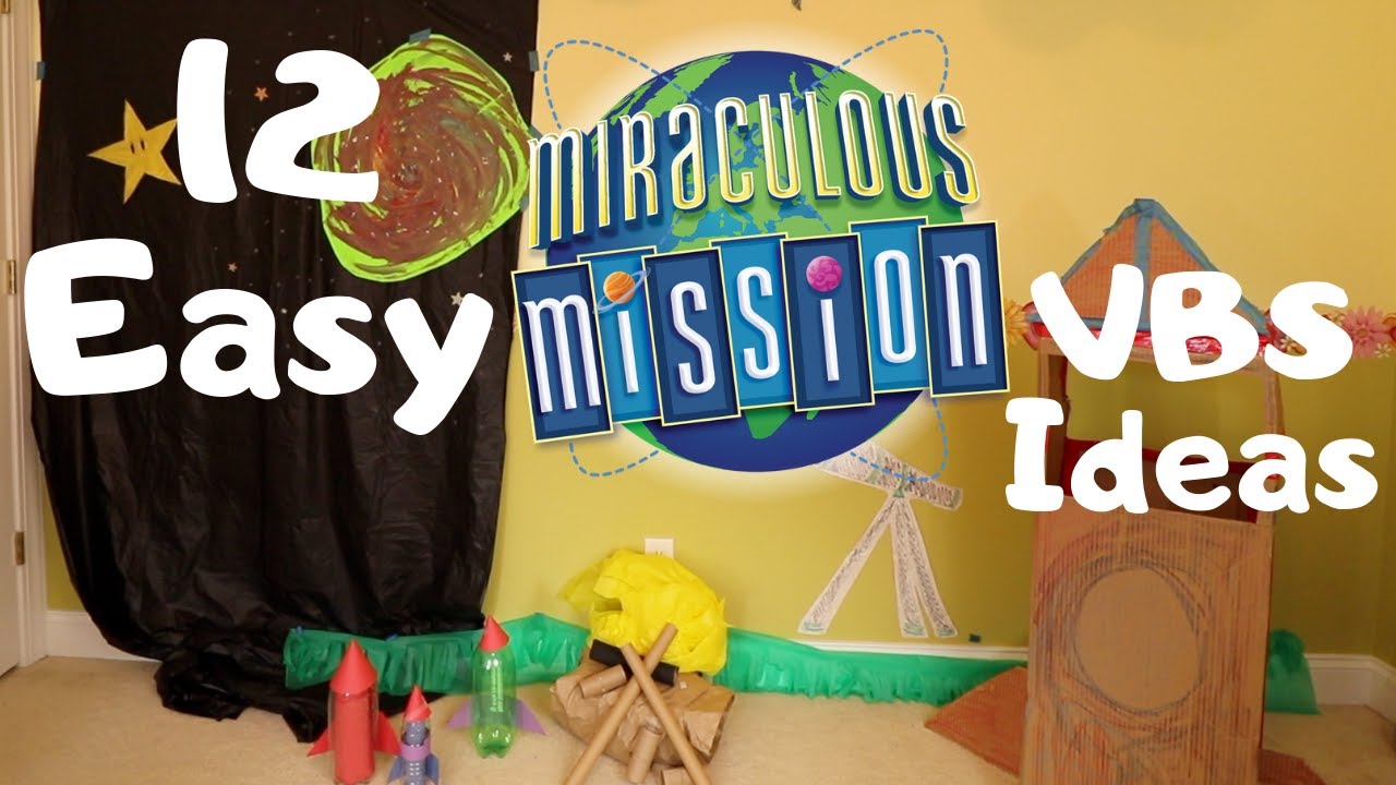 12 Easy VBS Decorations for Miraculous Mission VBS 2019 | FAST, AFFORDABLE, & EASY DIYS