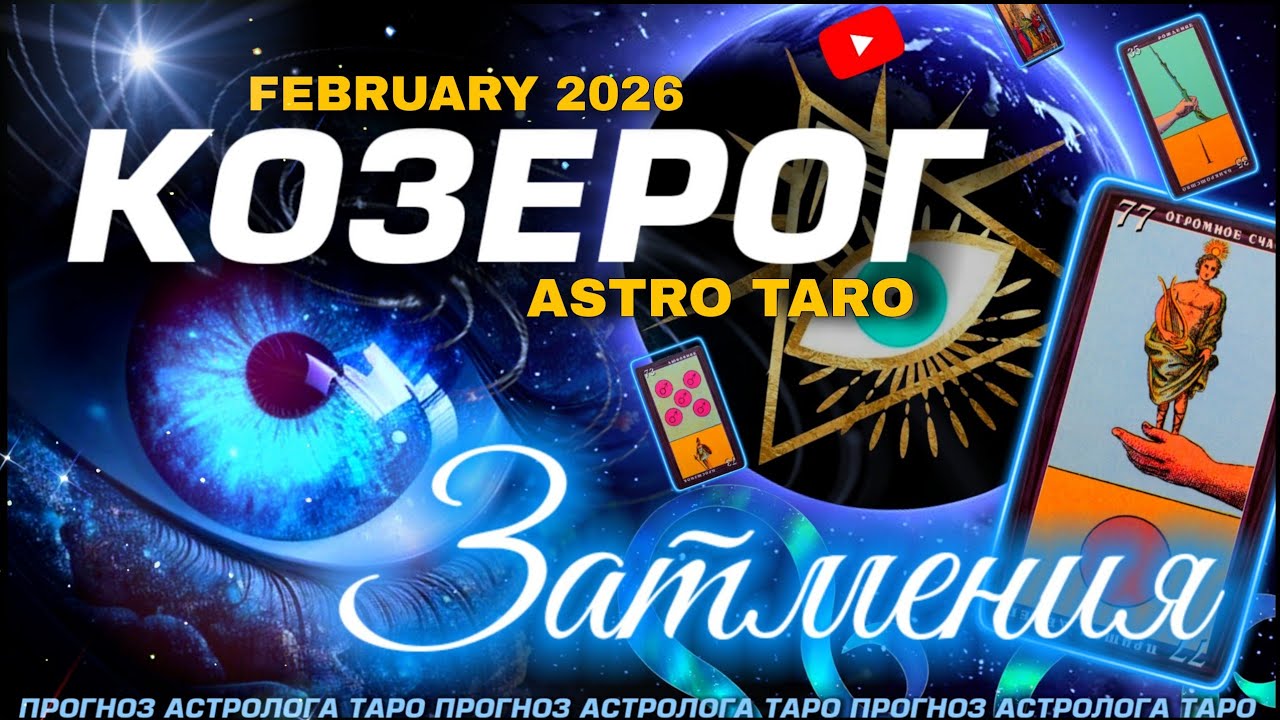 КОЗЕРОГ - ФЕВРАЛЬ 2026 ИЗМЕНИТ ТВОЮ ЖИЗНЬ ⭐️ ЗАТМЕНИЯ И ВЕЛИКОЕ СОЕДИНЕНИЕ 💖 ЗАГАДАЙ ЖЕЛАНИЕ | MAGIC