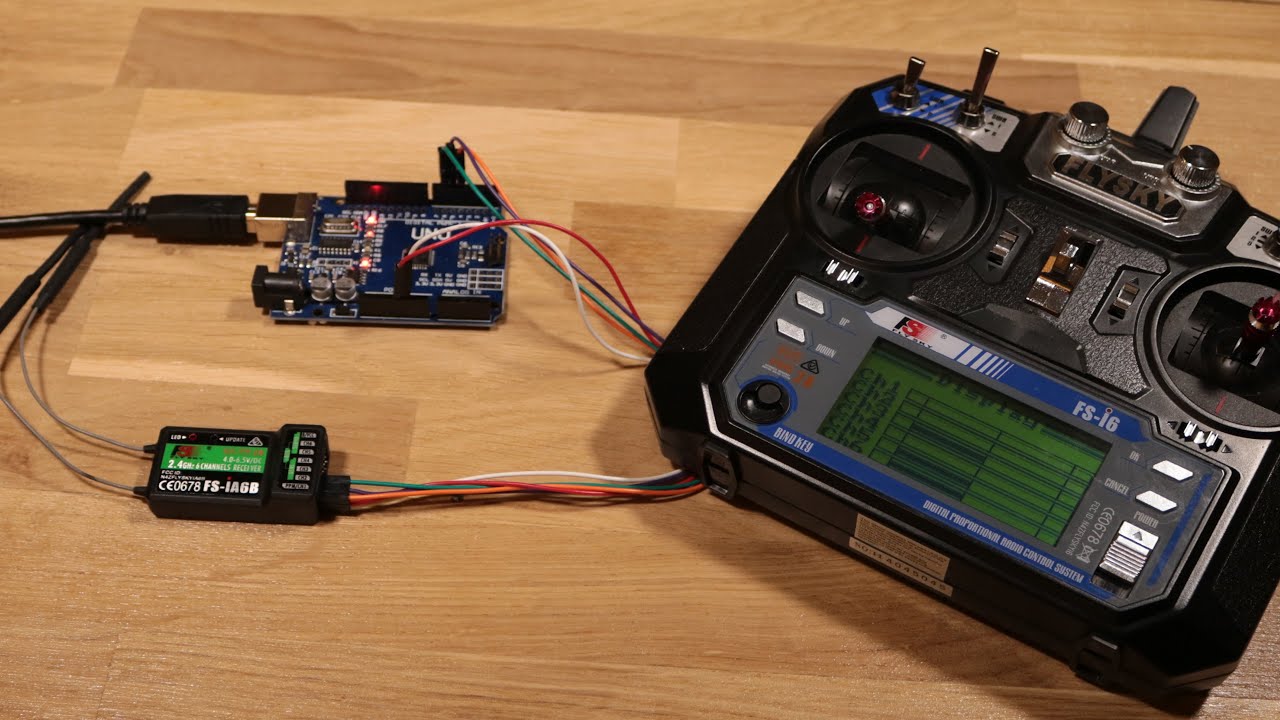 Arduino PulseIn - Wie analoge PWM-Signale einer RC Fernsteuerung eingelesen und ausgewertet werden