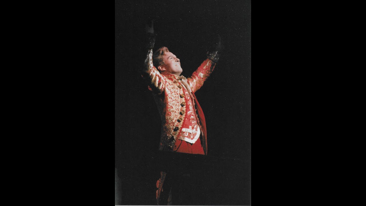 RON BOHMER as The Scarlet Pimpernel -The Footbridge scene, with SHE WAS THERE