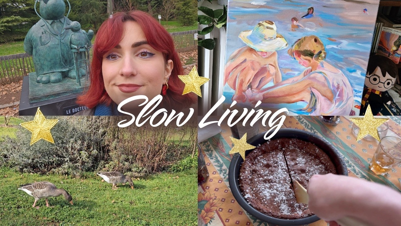 SLOW VLOG peindre comme Sorolla, parc à Lyon & cosy moments ♥