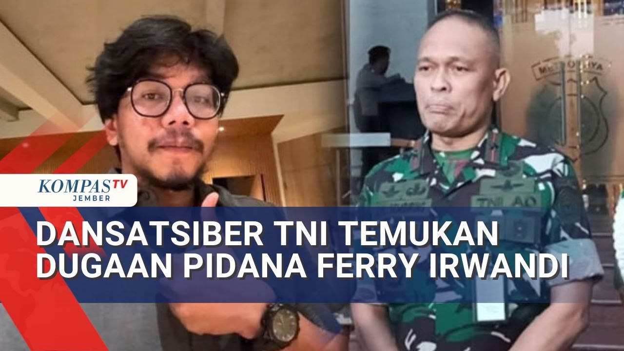 Respons Tegas Ferry Irwandi Atas Temuan Dugaan Pidana oleh Dansatsiber TNI