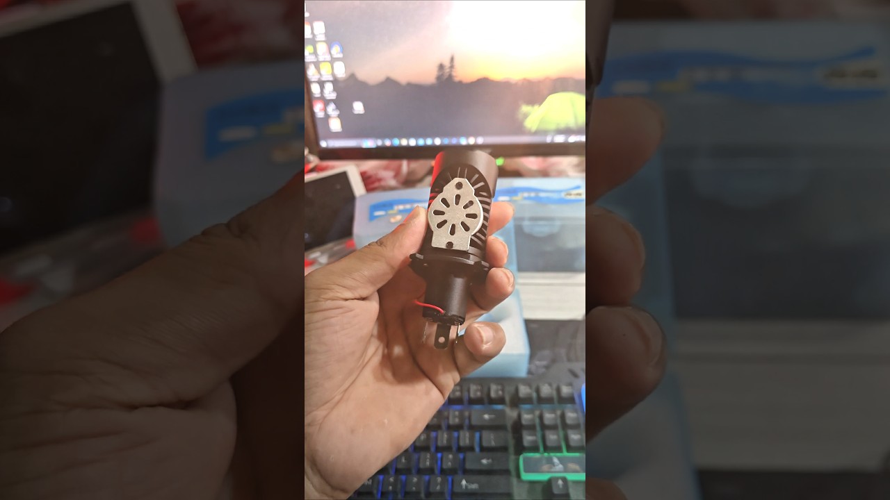 HJG Mini projector led headlight bulb 💡 H4, 85W    