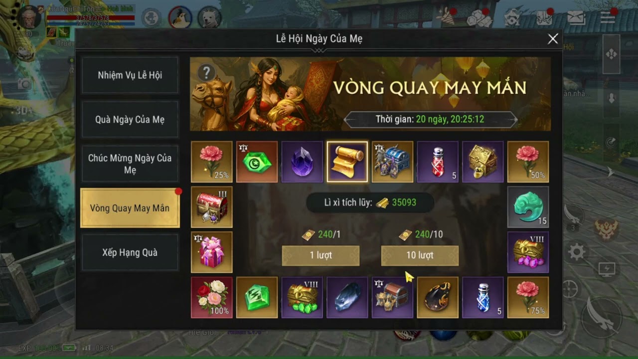 Review event Ngày của mẹ Sromobile - Quay 4k silk được ngay viên astral 10 và cái kết đập +12