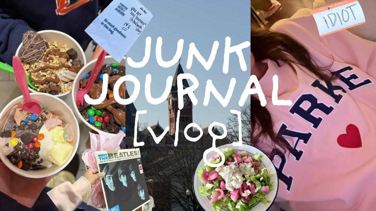 Мой февральский дневник из хлама (видеоблог)