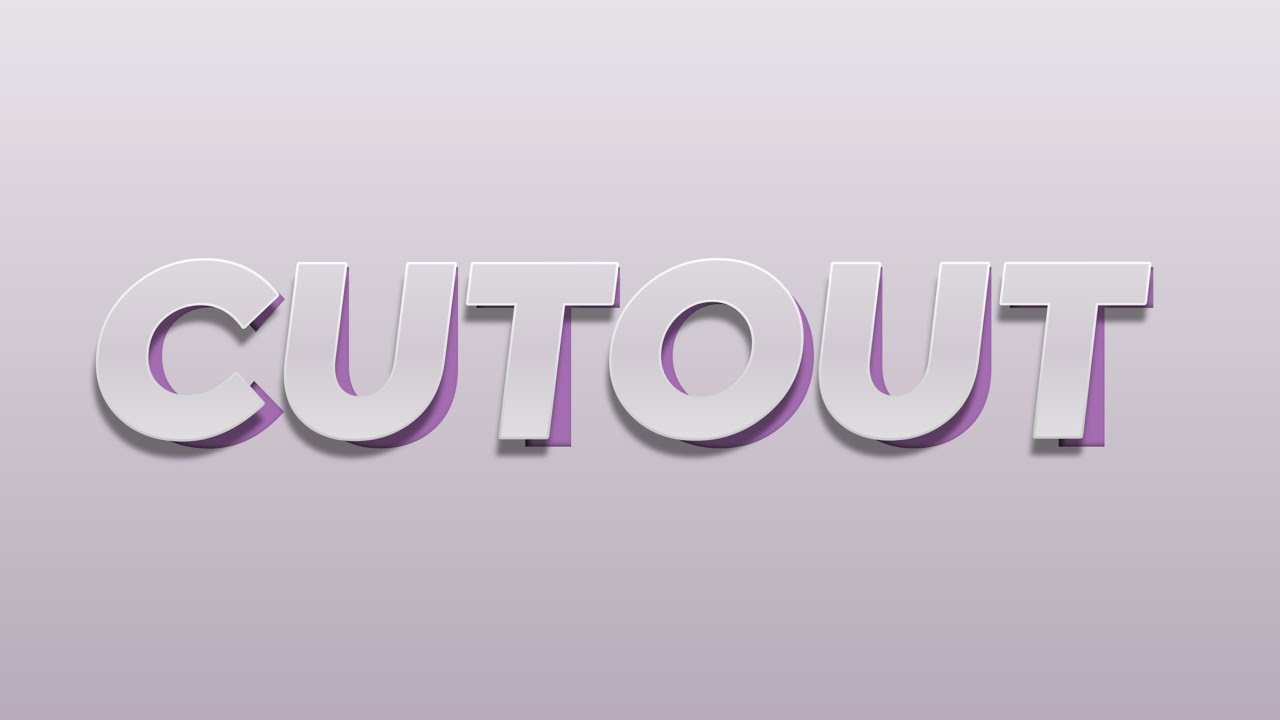 CUTOUT Text Effect In Pixellab|Pixellab Tutorial