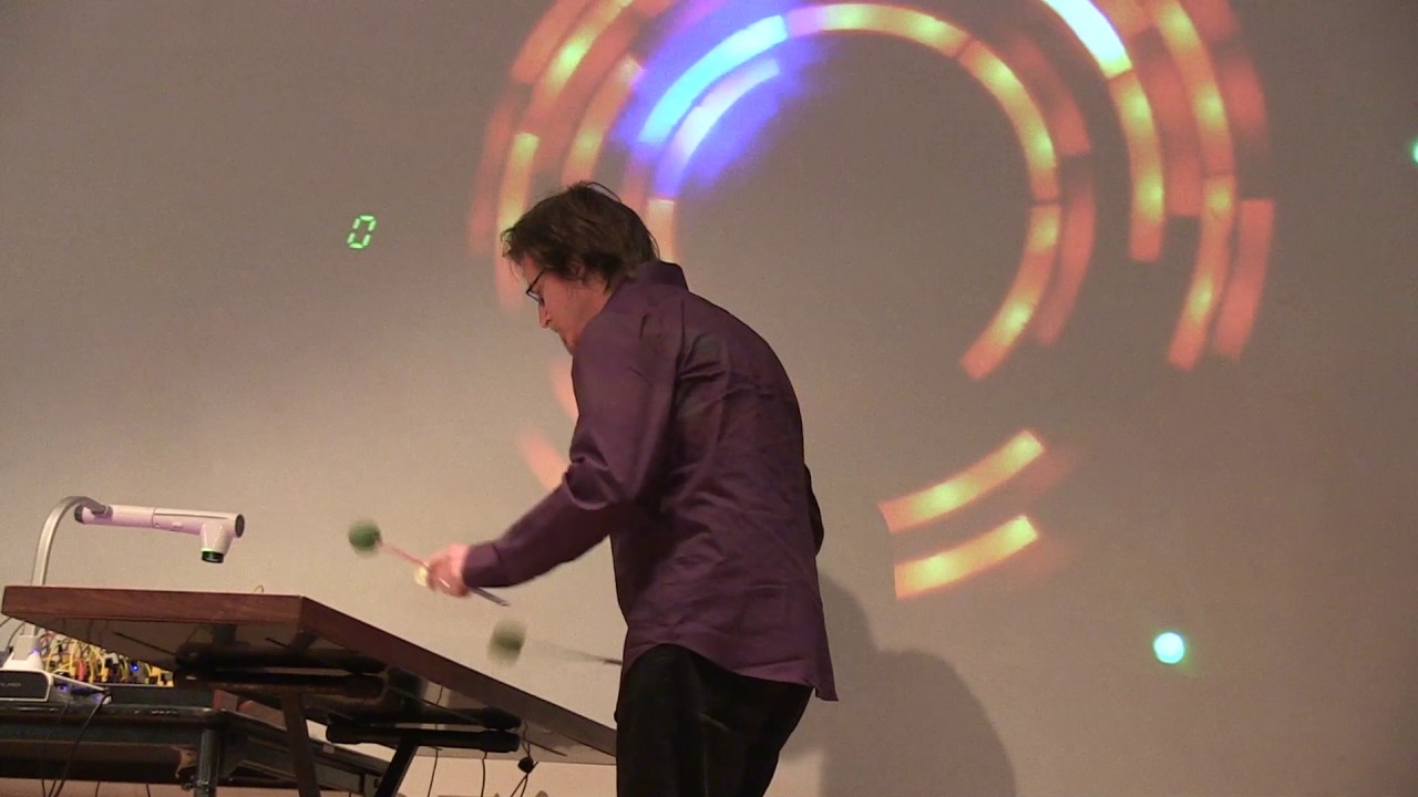 Joel premieres the 252e; Don Buchla observes