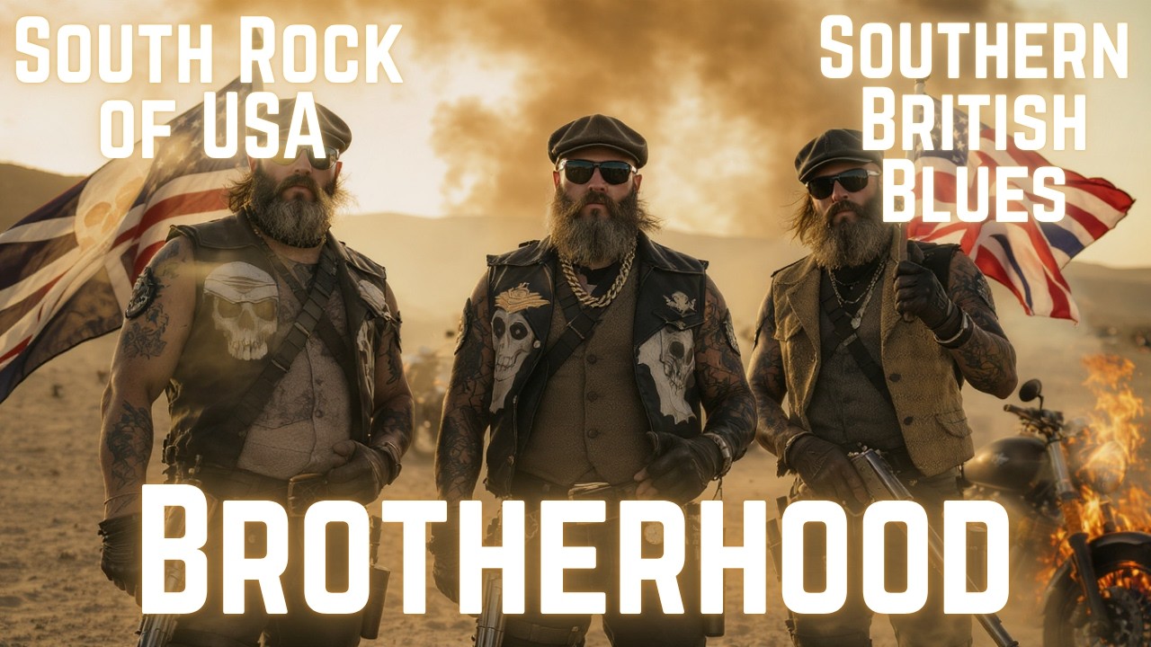 Dust & Reverb 🛣️ Southern Groove Meets British Blues Power | Road Anthems 2025