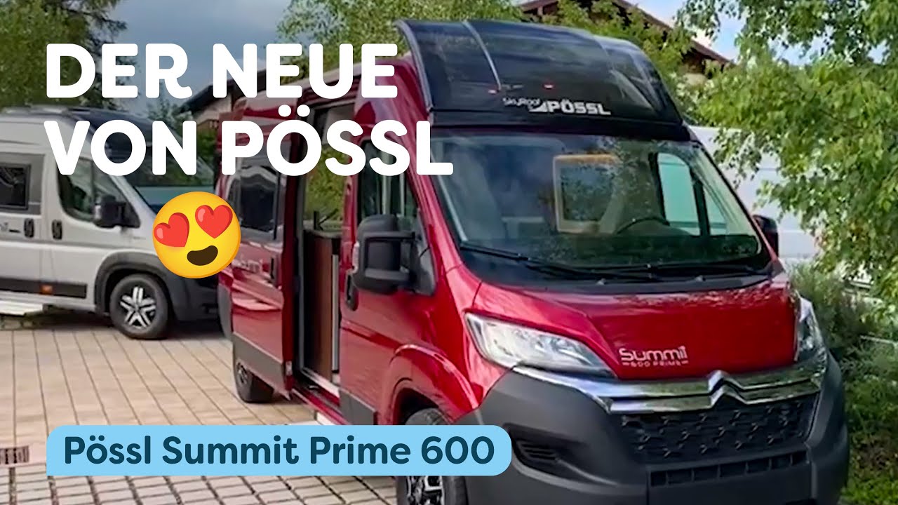 Pössl Summit Prime - Die Camper-Neuheit 2020 mit Sky-Roof