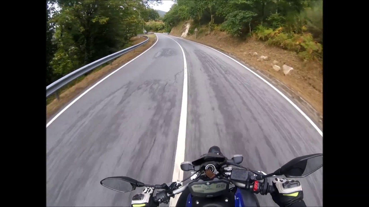 Estrada Para Paredes De Coura #motovlog #video #bike