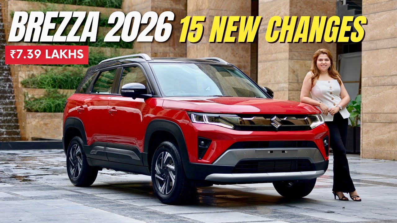 Новый Maruti Suzuki Brezza 2026 &mdash; все подробности