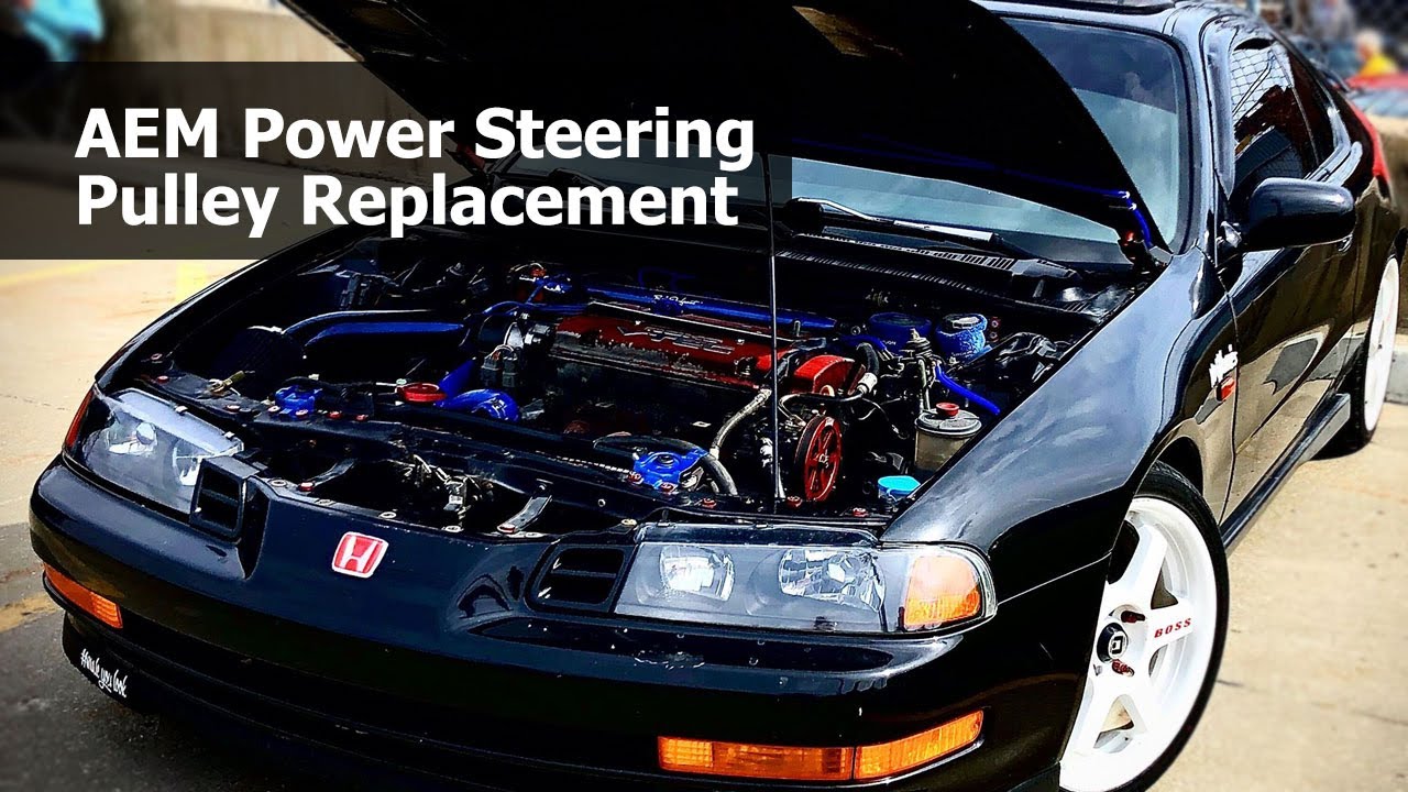How to Replace Your Power Steering Pulley on a 1992-1996 Honda Prelude - Honda Noob