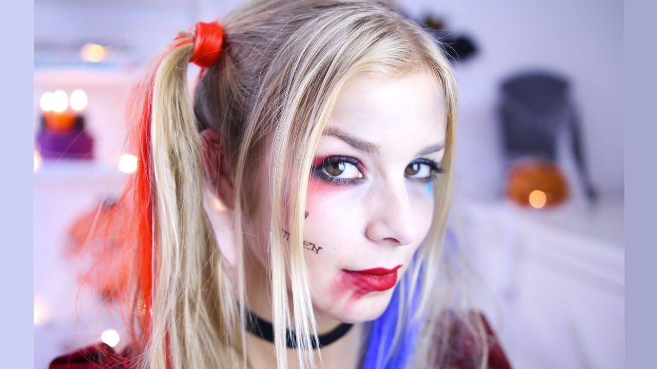 HARLEY QUINN Hair & Makeup - Série HALLOWEEN 2016 | Alice Trewinnard