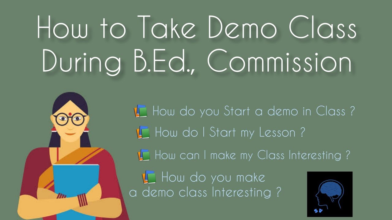 How to Take Demo Class During B.Ed., Commission - Steps to Follow | Explained in Tamil | 100% Result