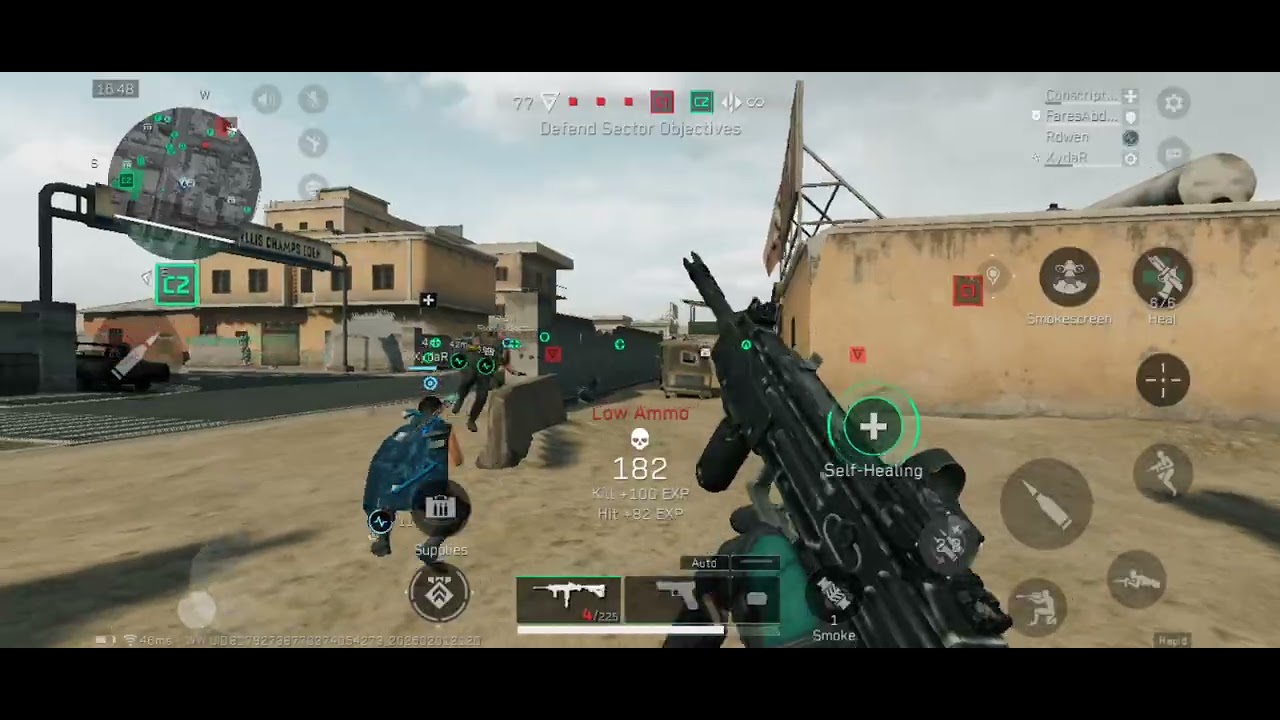 Delta force warfare gameplay with a returnee