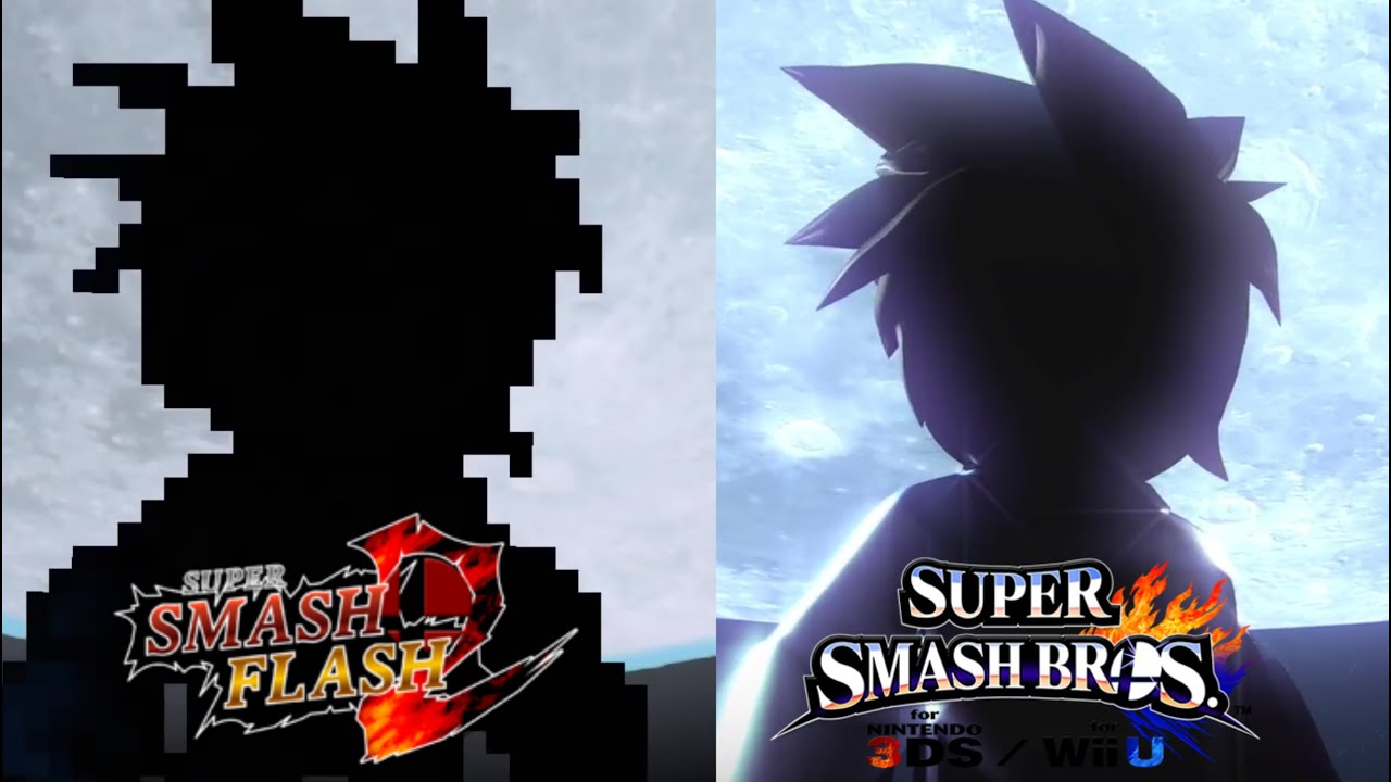 Mega Man reveal trailer vs Mega Man resprite trailer / SSB4 vs SSF2