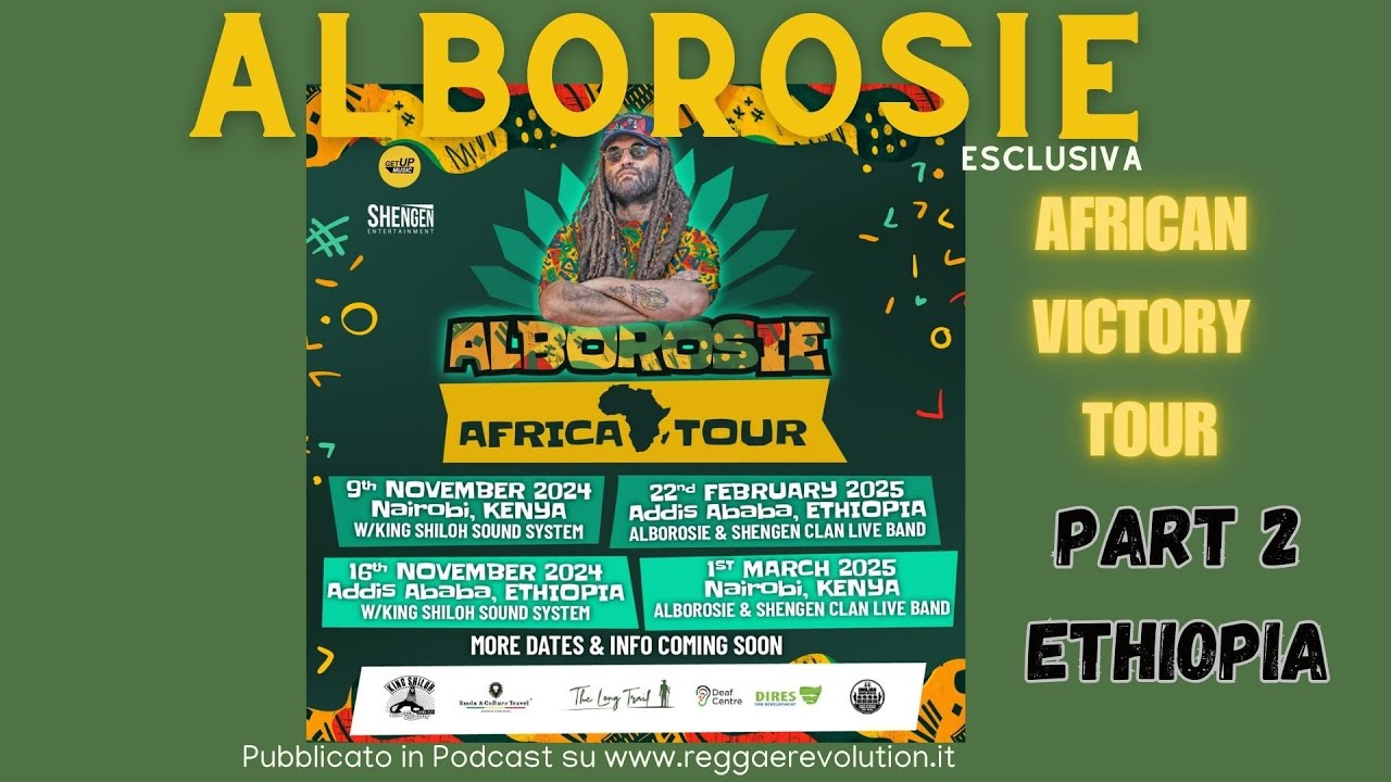 Alborosie Foto e Video Ethiopia  African: Tour Part 2