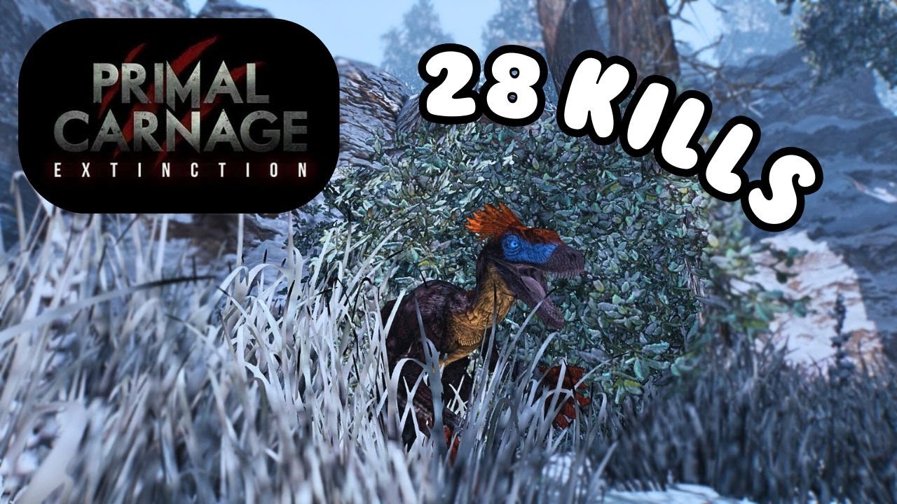 A Hoatzin Novaraptor in Snowbound | Primal Carnage: Extinction