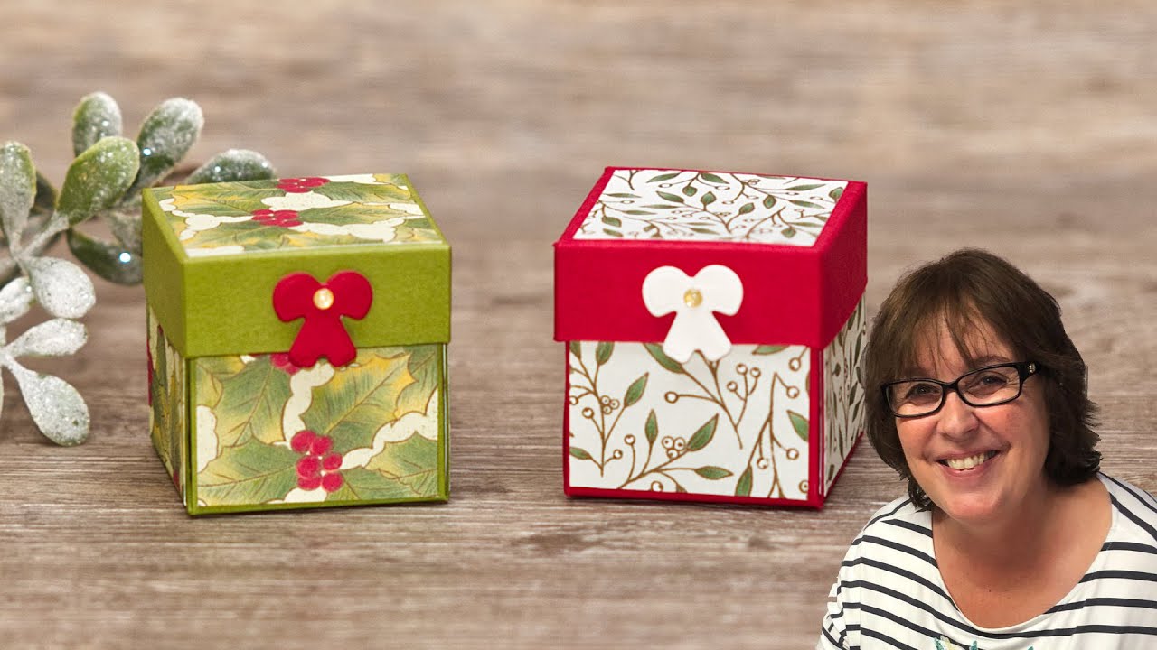 Süße Mini-Explosionsbox selbst basteln・Stampin’ Up!