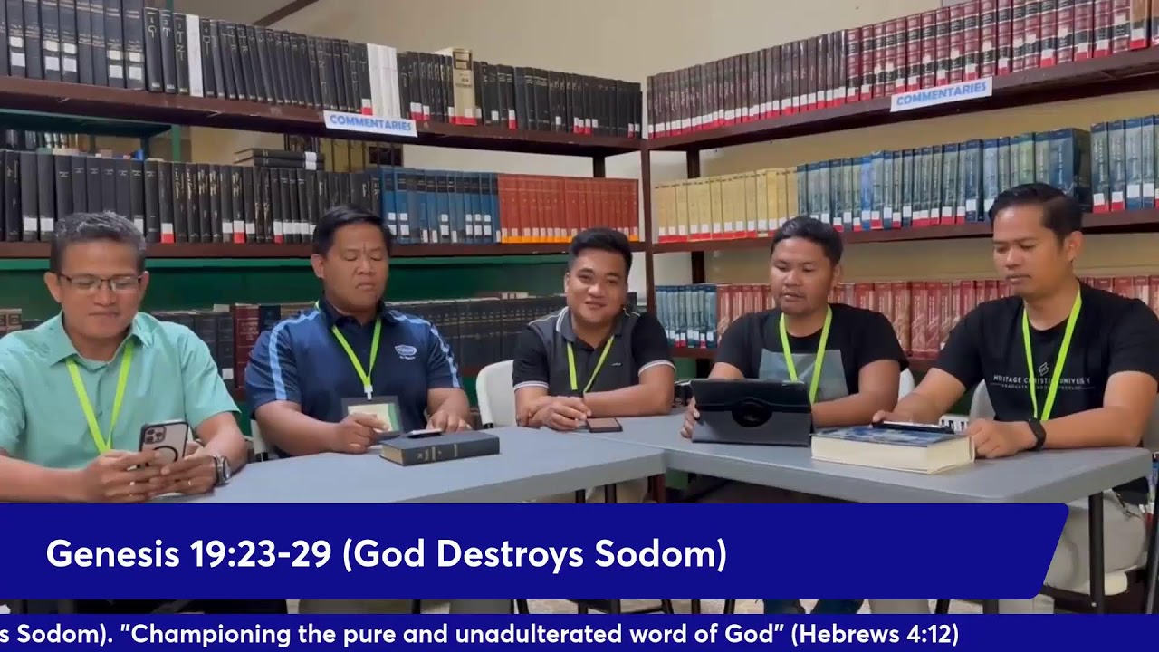 DBR 2026 and Beyond: Genesis 19:23-29 (God Destroys Sodom)