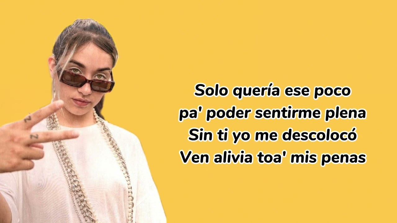 High - Maria Becerra (Letra)