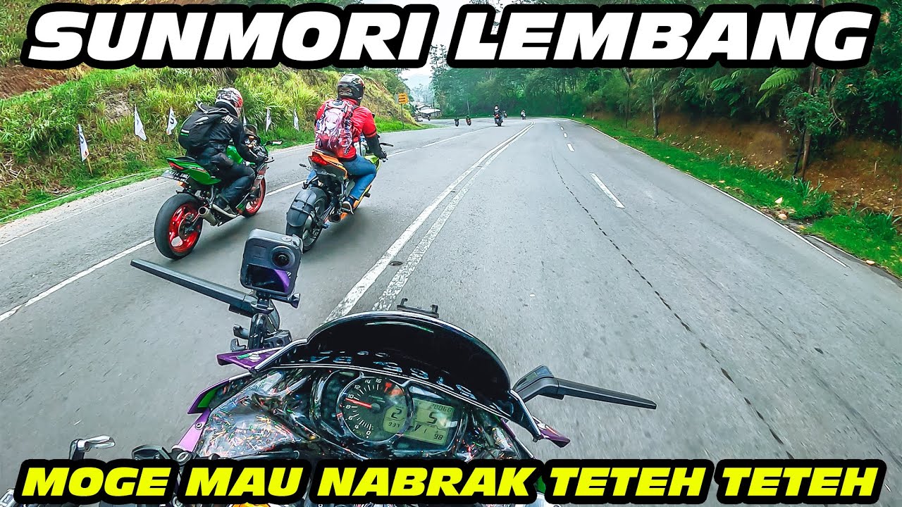 ZX25R ZEXMA // SUNMORI SERU DI LEMBANG 😍 MOGE MAU NABRAK TETEH TETEH 😱 BANDUNG TRIP EPS 4