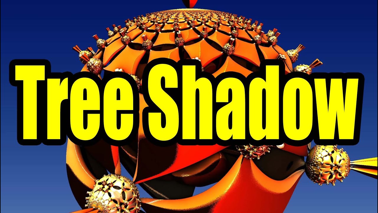 'Tree Shadow' by Cerulean Skies, soothing and restful Music and Mandelbulb3D animation