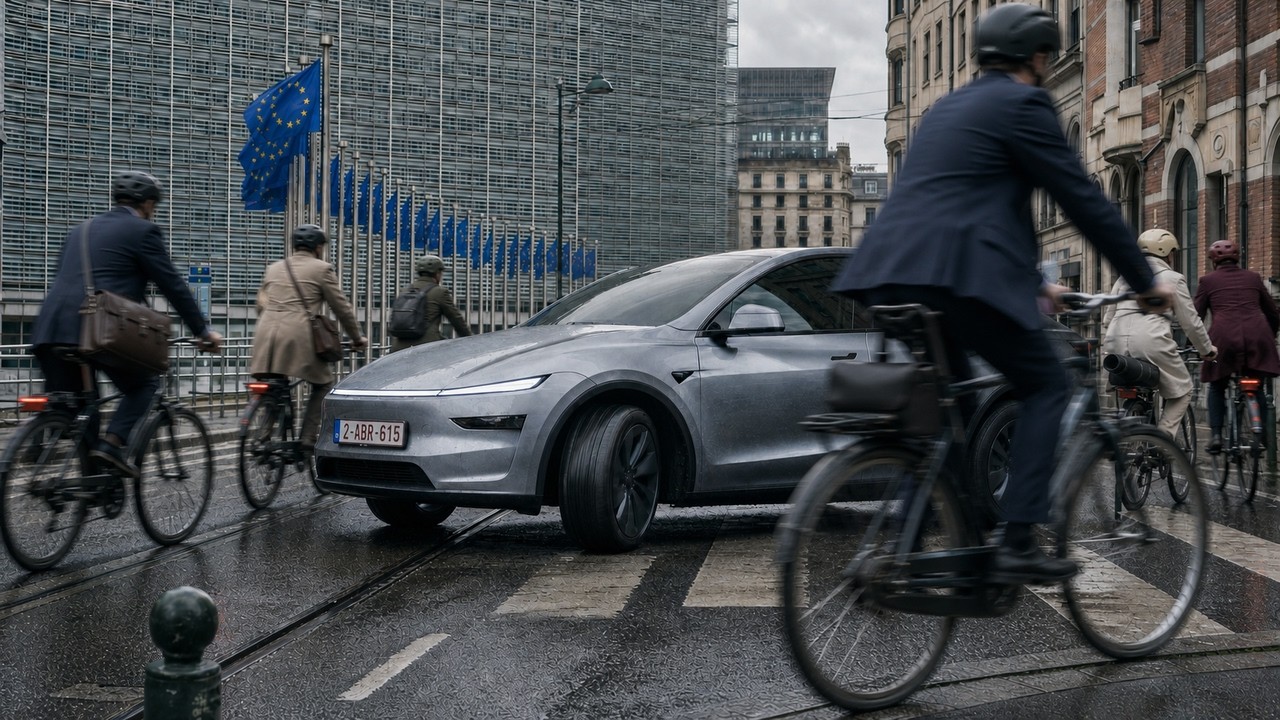 Tesla FSD vs the Capital of Europe