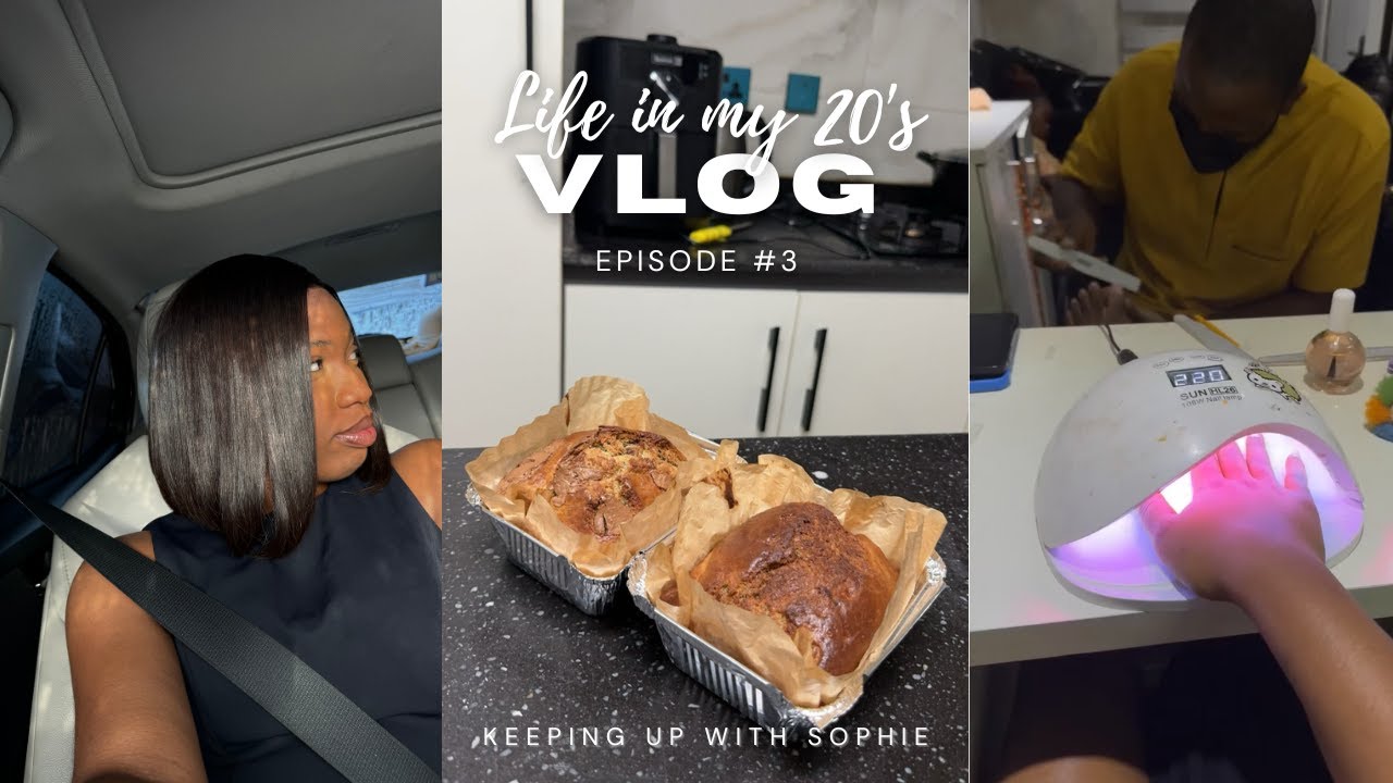 LIFE IN MY 20's EP 3 | My REAL Life Reset Vlog 🌿 | New Nails, Banana bread, GRWM & more..