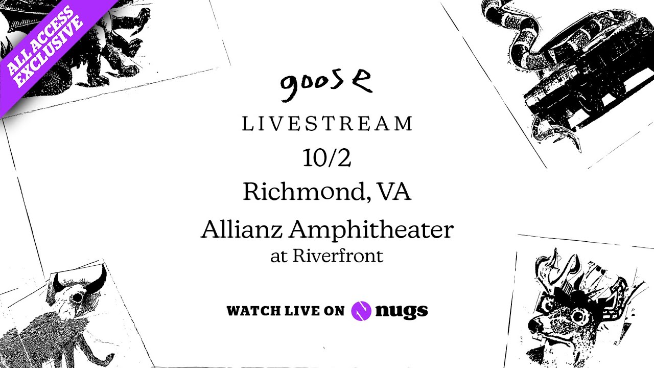 Goose 10/02/2025 Live from Allianz Amphitheater Richmond, VA Set I Opener