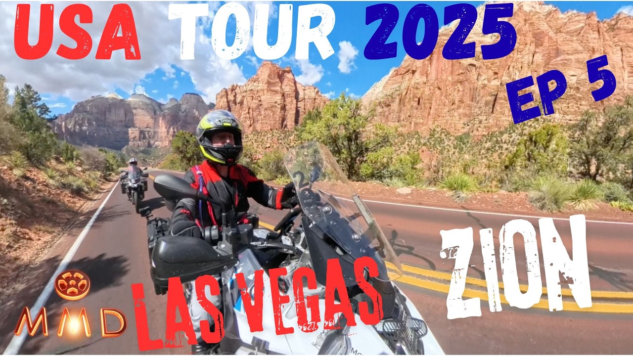 USA Motorcycle tour on a BMW 1300 GS and BMW 750 GS - Ep 5