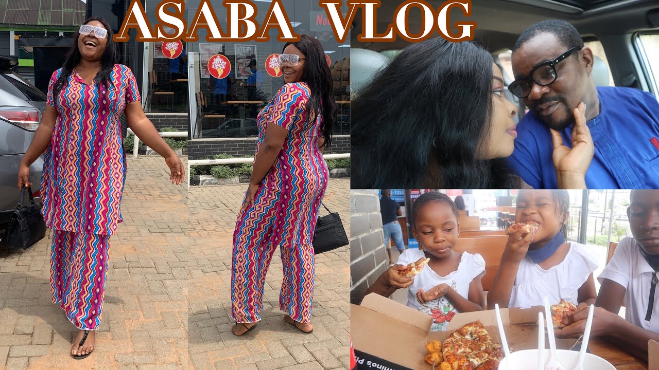 HUBBY GAVE ME A TREAT   | BEST PIZZERIA IN ASABA #nigerianyoutubers