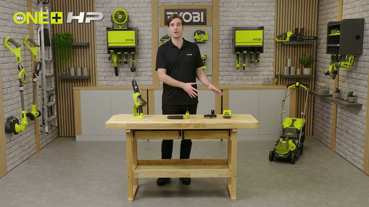 RYOBI® 18V ONE+™ HP Cordless Brushless 15cm Pruning Saw [RY18PSX15A]