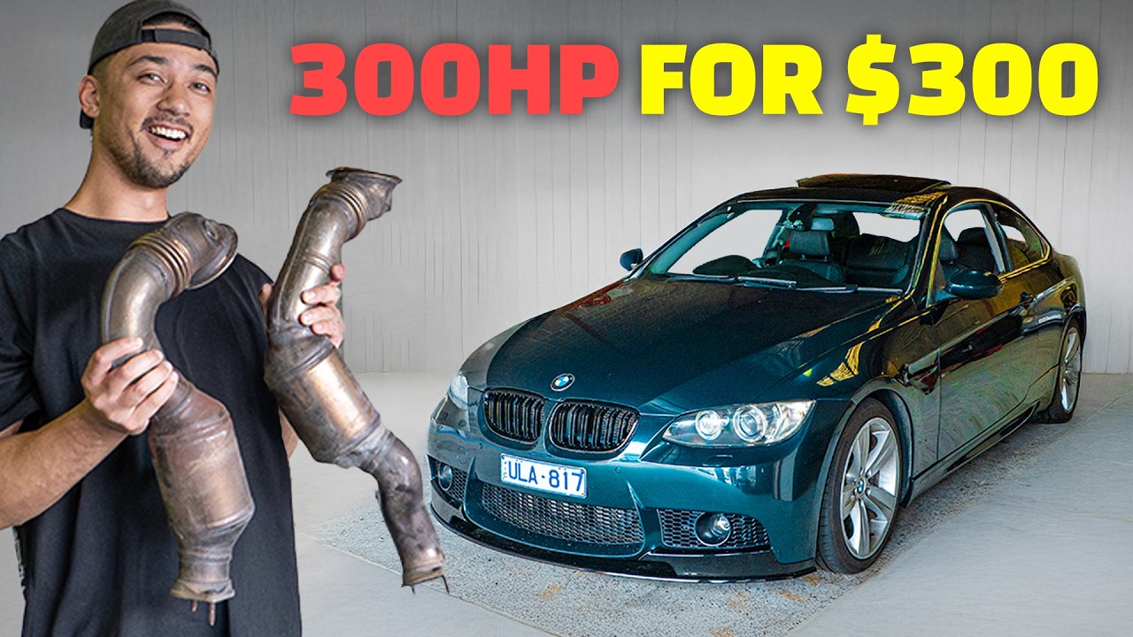 TURNING MY CHEAP, SLOW BMW 335i INTO A RACECAR FOR $300