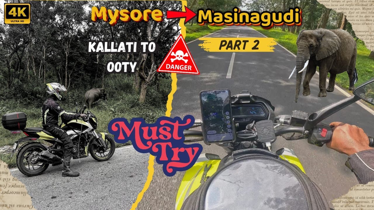Mysore to Masinagudi😍 via kallati road😯 | Must Try | Part 2