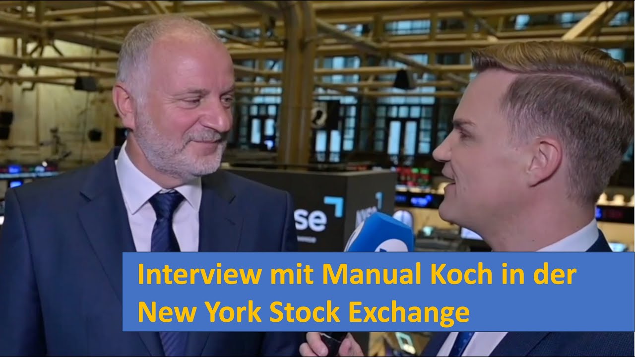 Mit Manuel Koch auf dem Parkett der NYSE