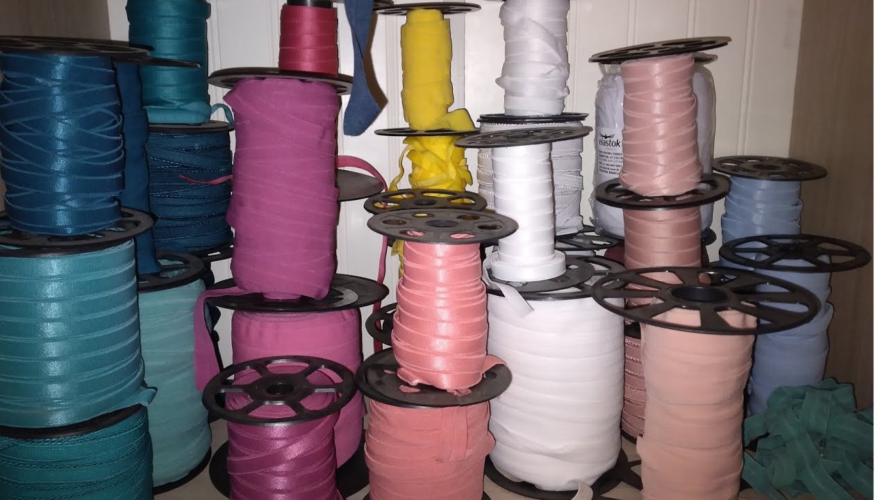 QUAIS TIPOS DE ELASTICOS DE VIÉS USO NA CONFECÇÃO DE LINGERIE 🤩🤩🤩