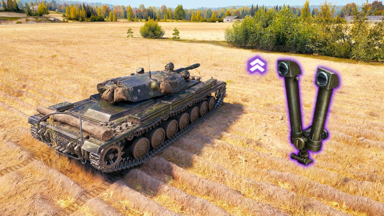 T-100 LT Sees Everything from the Bushes on Malinovka