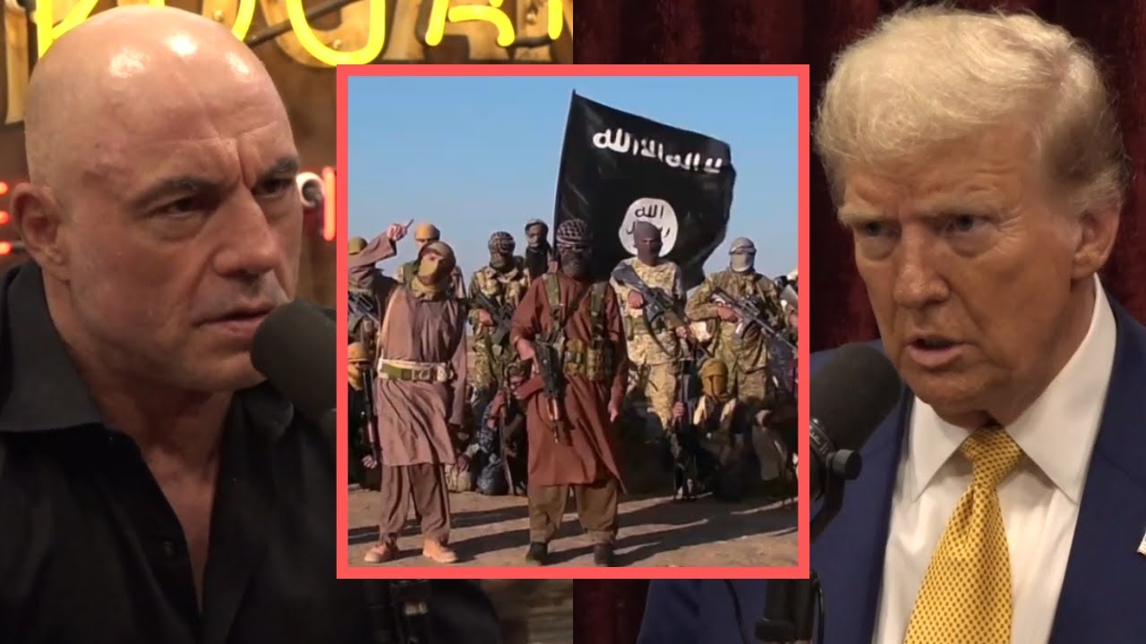 Flying with the military to Iraq and defeating ISIS within weeks | Joe Rogan & Donald Trump
