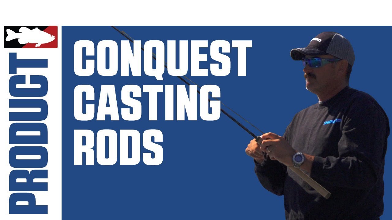 Jared Lintner Discussing the Shimano G. Loomis Conquest MBR Casting Rods