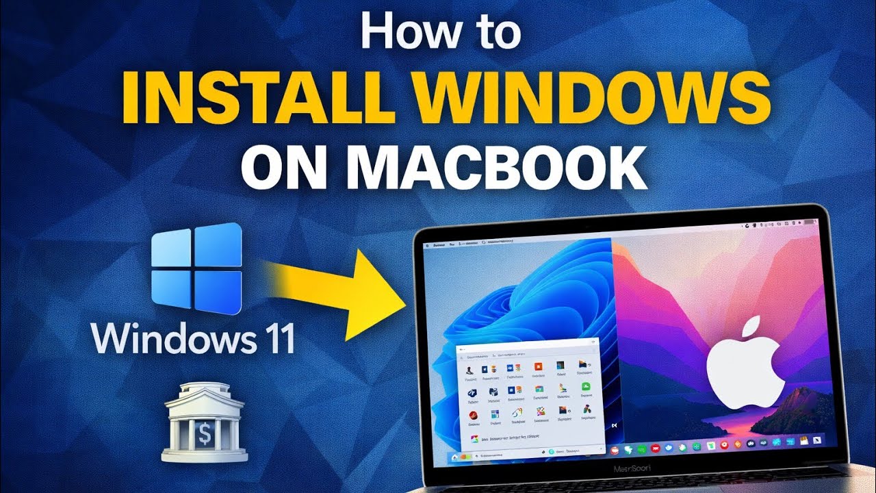 Install Windows 11 on MacBook Easily | Boot Camp / Dual Boot Guide #InstallWindowsOnMac #Windows10O