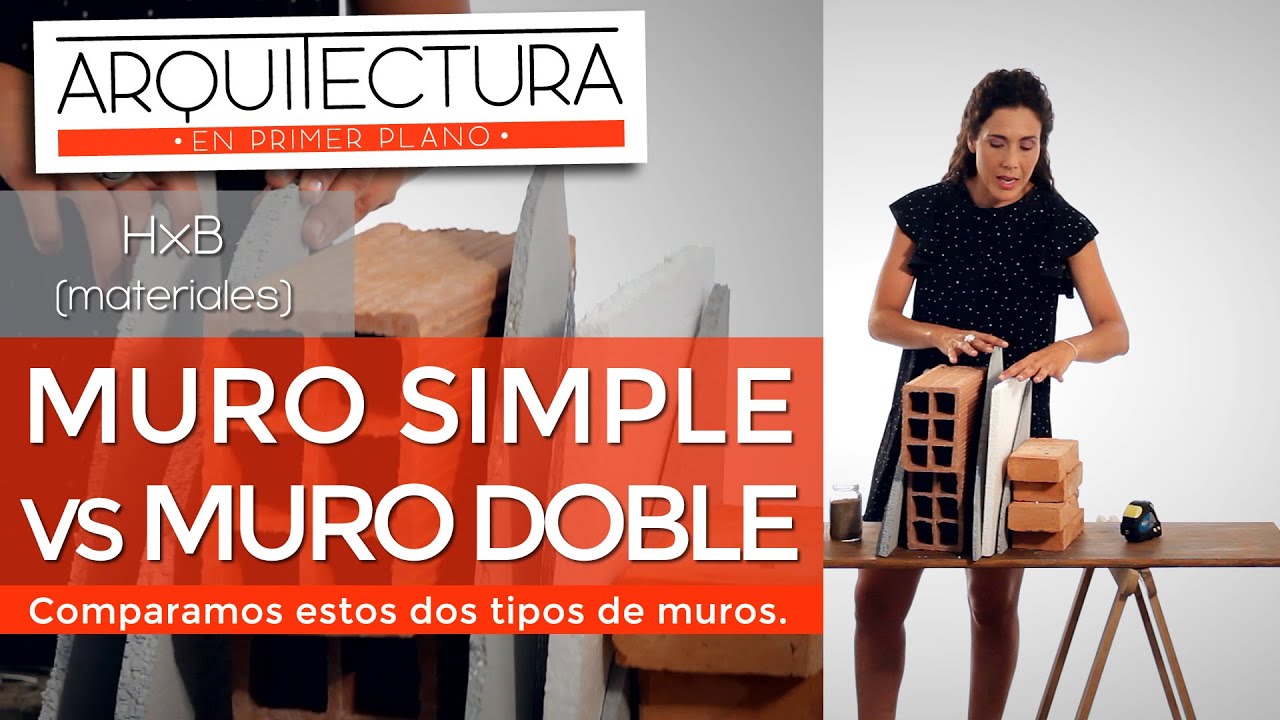 MURO SIMPLE VS. MURO DOBLE ¿Cuál conviene? PROS Y CONTRAS | CAMARA DE AIRE | Aislantes | CONFORT