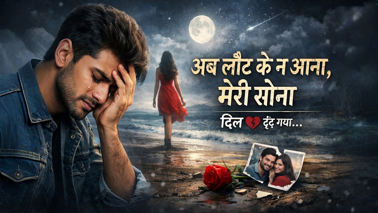अब लौट के न आना मेरी सोना | Heart Broken Love Song 2026 | Very Sad Song #sad #heartbroken #hindisong