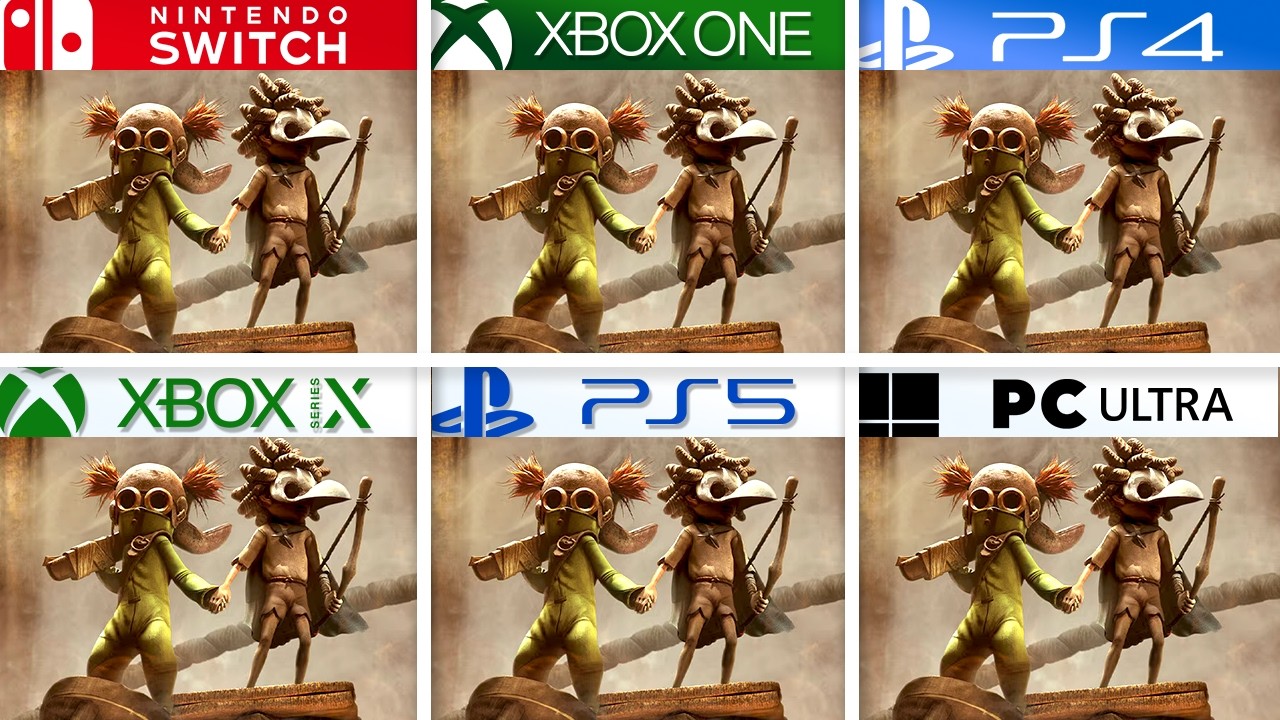 Little Nightmares III | Switch vs Xbox One vs PS4 vs Series X vs PS5 vs PC Ultra | 4K Comparison