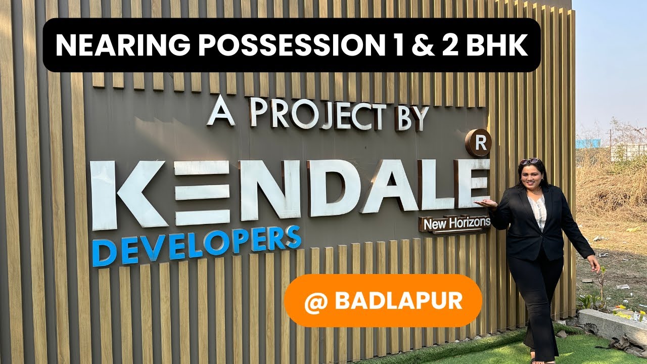 Call: 8055855866 | Kendale Emeralds Badlapur &ndash; 1 & 2 BHK Nearing Possession | Walkthrough & Details
