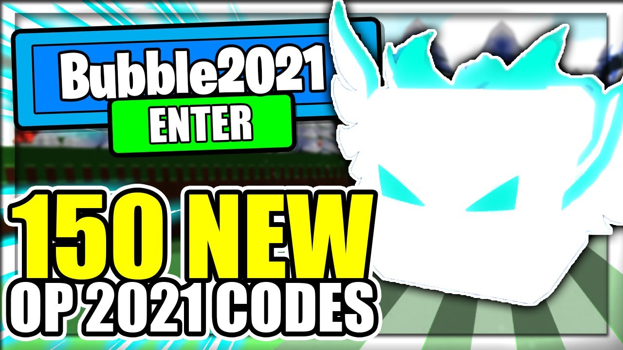 (2021) ALL *150* NEW SECRET OP CODES! Bubble Gum Simulator Roblox