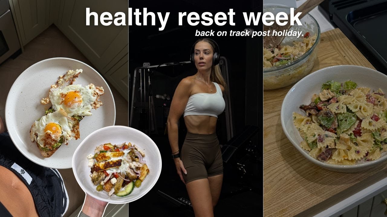 POST HOLIDAY RESET | healthy meals, workouts & getting back to routine